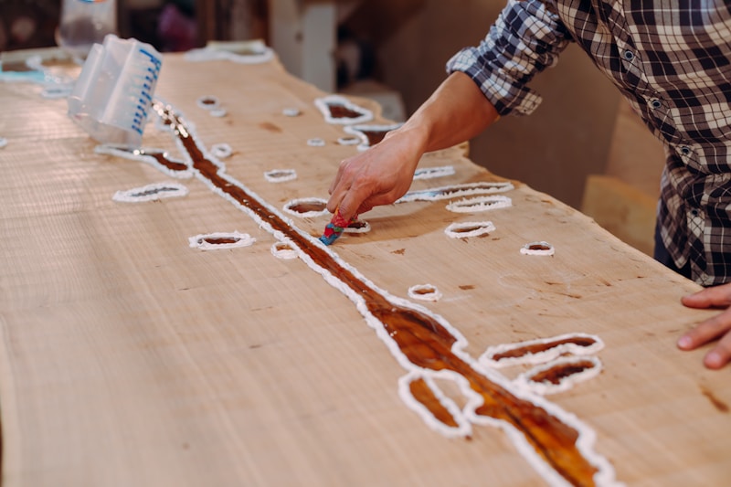 Epoxy River Table